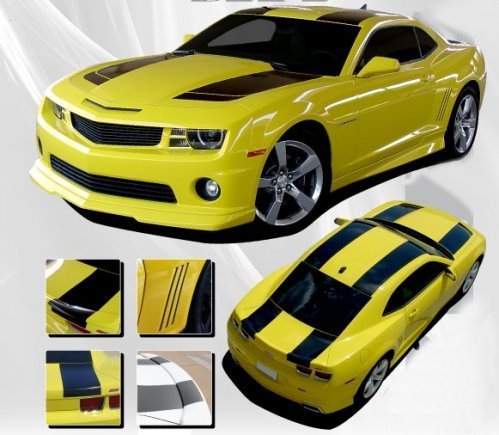 2010-2013 Camaro Bee 2 Hood Roof and Deck Stripe kit