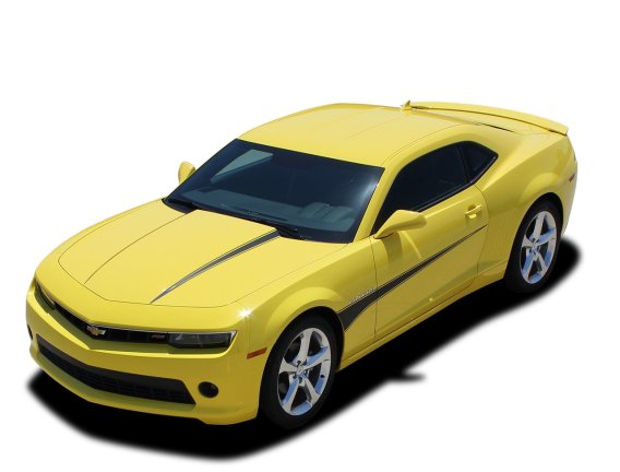 2010-2015 Camaro Switchblade hood and side stripe kit