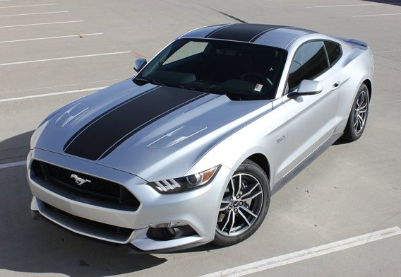 2015-2017 Ford Mustang Median Stripe Kit