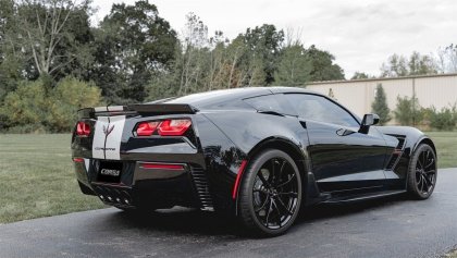 Corsa 2015-2019 Chevrolet Corvette C7 Z06 6.2L 2.75in Xtreme Axle-Back w/ Dual NPP & Quad Black T...