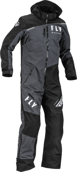 Fly Racing 2023 Cobalt Shell Monosuit (Black/Grey, Large)