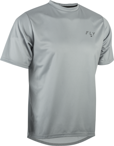 Fly Racing Bicycle Action Jersey (Light Grey, Medium)