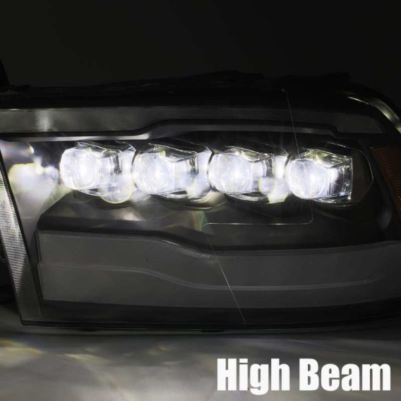 09-18 RAM 1500, 10-18 RAM 2500/3500 HD AlphaRex NOVA 20 Series LED Projector Headlights