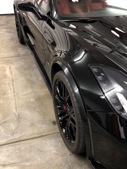 2014-2019 C7 Corvette Full Strip LED Side Markers Blackouts and Clear