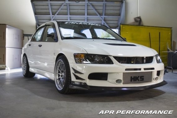 APR Performance Front Bumper Canard Set fits 2003-2005 Mitsubishi EVO 8