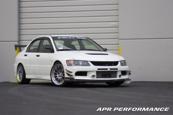 APR Performance Front Bumper Canard Set fits 2006-2007 Mitsubishi EVO 9