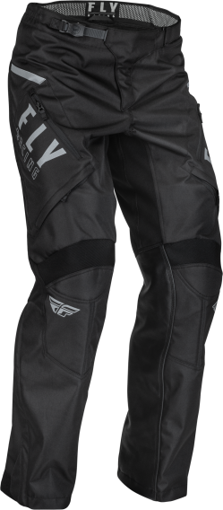 Fly Racing 2023 Adult Patrol Over-the-Boot Pants (Black/White, 44)