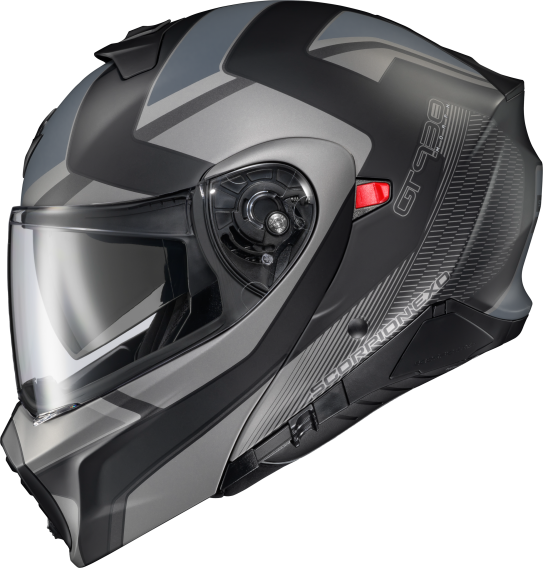 ScorpionEXO GT930 Open Full Face Transformer Adult Motorcycle Helmet Bluetooth Ready Speaker Pock...