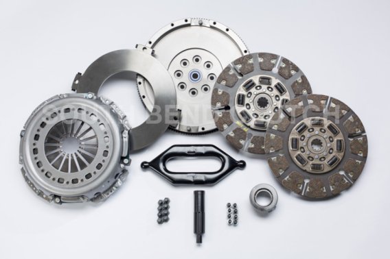 2000-2005 RAM 2500/3500 South Bend Clutch Dual Disc Organic Street Clutch 550HP 1200ft-lbs Torque