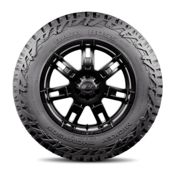 Mickey Thompson Baja Boss A/T LT285/60R20 Light Truck Radial Tire – 20 Inch Black Sidewall