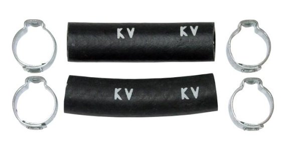 1970 Mopar June Date Coded 5/16" Fuel Filter Kit - Includes Filter (2) 2" KV Hose, 4 Clamps Mopar...