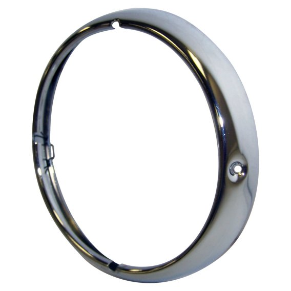 1946-1971 Jeep & Willys Chrome Headlight Bezel by Crown Automotive