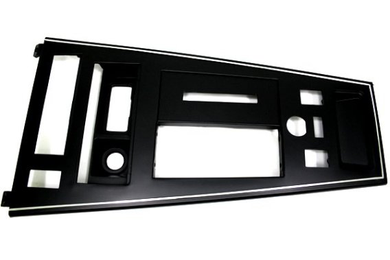 1982 C3 Corvette Collectors Edition Shifter Console Plate (plastic) W/ Power Windows And Defrost