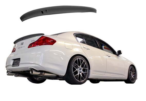 2007-2008 Infiniti G35 / 2009-2012 G37 Trunk Spoiler [Backup Camera] - KB11843 Stillen Exterior S...