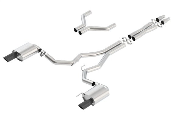 2015-2017 Mustang GT BORLA S-Type Cat Back Exhaust 140629BC