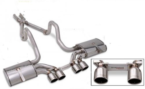 Corvette C5 Exhaust MagnaFlow Cat-Back with X Pipe