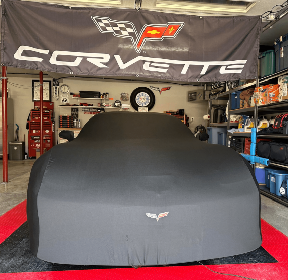 2005-2013 C6 Corvette Coverking MODA Indoor Car Cover With Logo