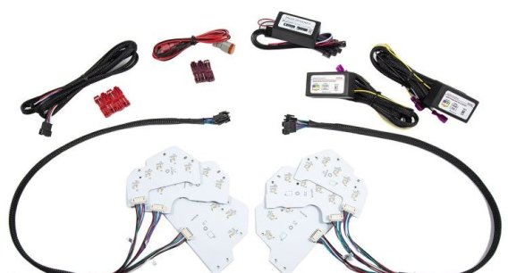 2018-2019 Mustang Multicolor RGBW DRL LED Boards