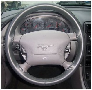 2015-2019 Mustang Wheelskins Steering Wheel Wrap