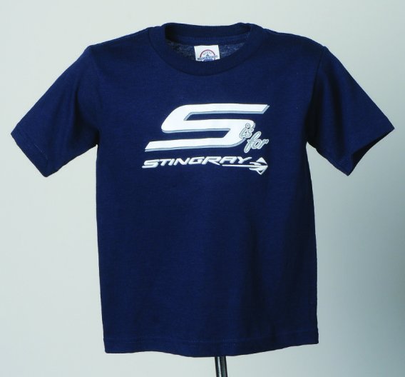 C7 Corvette Stingray Toddler T-Shirt Navy