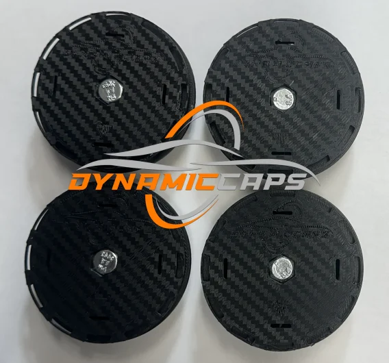 2014 - 2019 C7 Corvette Floating Center Caps (Set of 4) - Show Edition