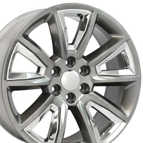 Chevy Tahoe 22"x9" Replica Hyper w/Chrome Wheel CV73B OE Wheels