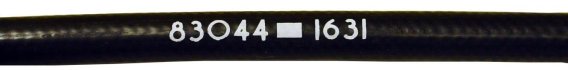 1971 Mopar Date Coded April Power Steering Oil Return Hose - Includes (1) 18” Hose & (4) Clamps