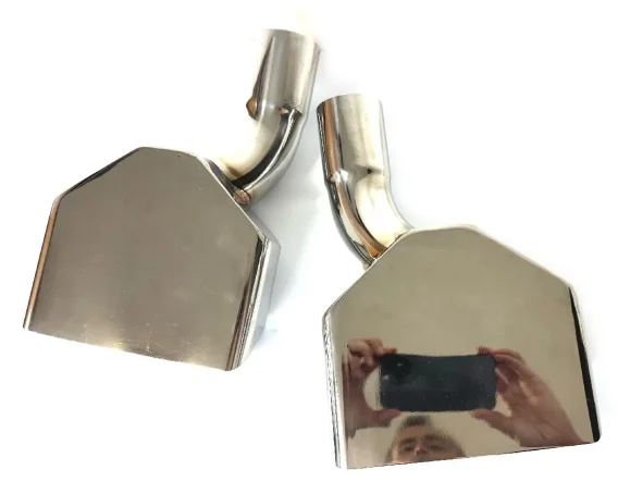 1970-1974 Plymouth Barracuda Cuda Stainless Steel Exhaust Tips 2" Inlet