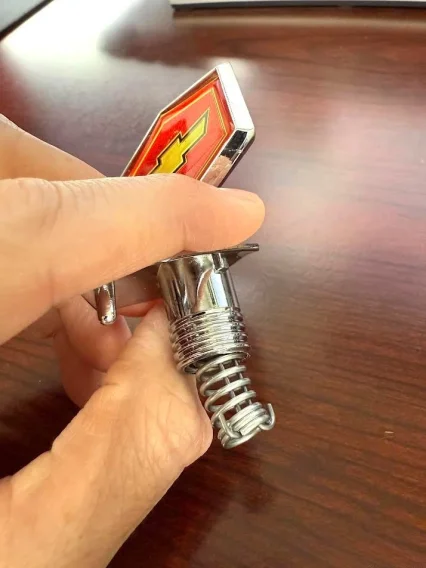 1980-87 Chevy Malibu El Camino Header Panel Hood Ornament Emblem GM 14011341