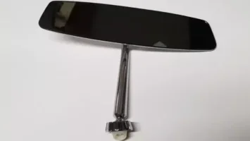 1957-1959 Dodge Plymouth Vans Auto Rear View Mirror Head Shaft and Bezel Standard