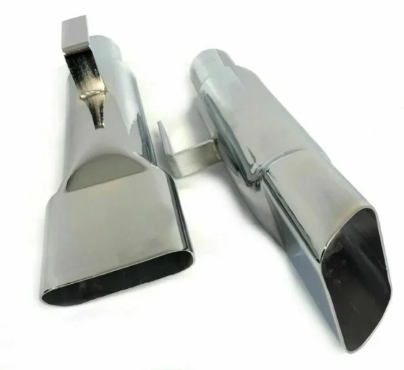 1968-70 Mopar Super Bee Coronet R/T  Chrome Exhaust Tip Extensions