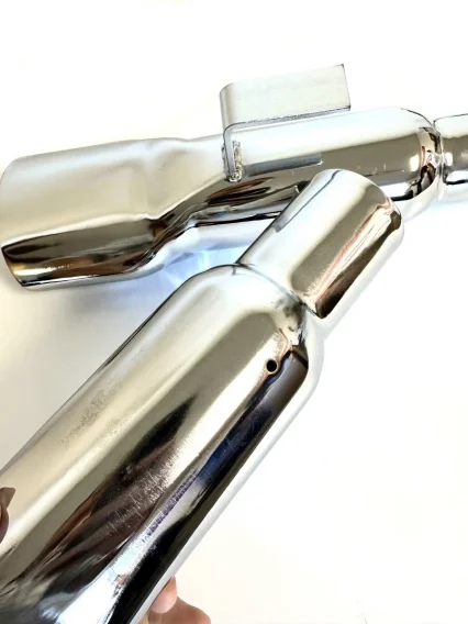 1968-1974 Plymouth Road Runner GTX Mopar  Chrome Exhaust Tips Pair