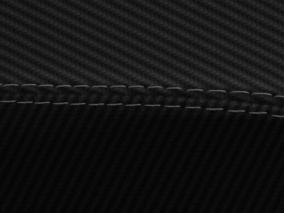 1997-2004 Corvette C5 Console Armrest PVC Carbon Fiber Cover - Black Stitch