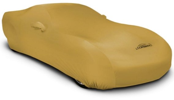 2008-2019 Dodge Challenger Satin Stretch Car Cover Gold