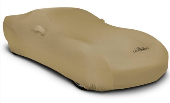 2008-2023 Dodge Challenger Satin Stretch Car Cover Tan
