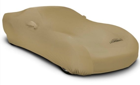 Dodge Challenger Hellcat Coverking Satin Car Cover Tan