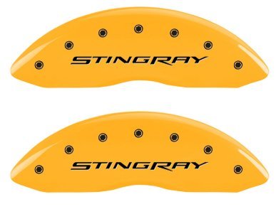 2014-2019 C7 Corvette Caliper Covers with Stingray Logo Non Z51