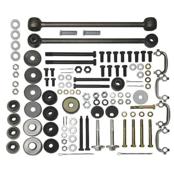 1978-1979 C3 Corvette Rear Suspension Mounting & Hardware Combo Kt