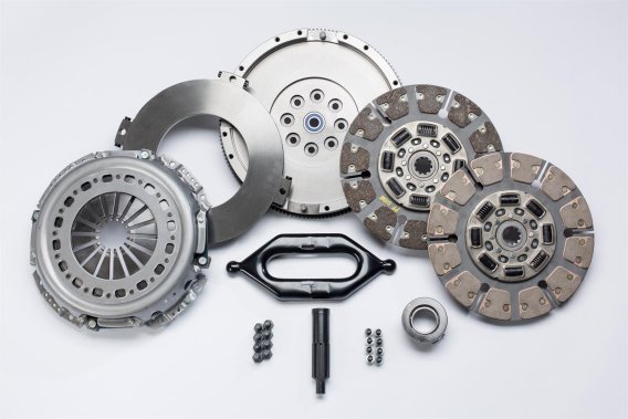 2001-2005 Chevy Truck 6.6L Duramax LLY South Bend Clutch Organic Street Dual Clutch Kit