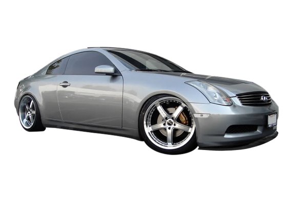 2003-2007 Infiniti G35 Coupe Splitter [OEM Non-Sport Fascia] - 1036030SP Stillen Exterior Styling