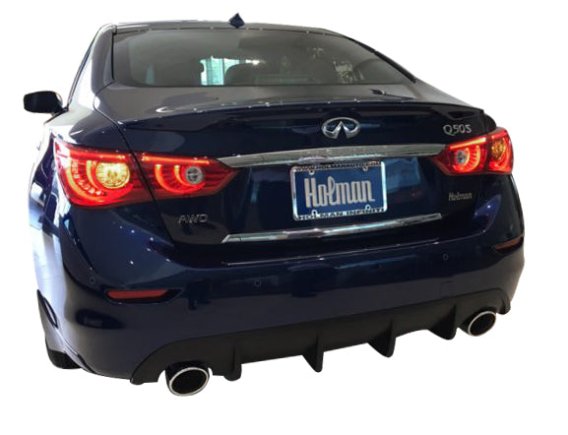 2014-17 Infiniti Q50 Rear Diffuser [Unpainted] - KB11222 Stillen Exterior Styling