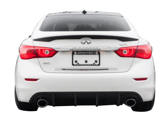 2014-17 Infiniti Q50 Rear Diffuser [Unpainted] - KB11222 Stillen Exterior Styling