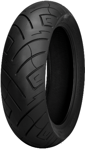 Shinko Motorcycle Black Wall SR777 & SR777 H.D. Tire 160/60R18  Front Position