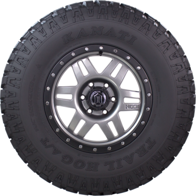 Kanati Trail Hog A/T All-Terrain Tire 35x12.50R17LT for Rugged Weather and Road Conditions