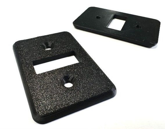 1994-1996 C4 Corvette - Set of Two Black Seat Back Release Bezels