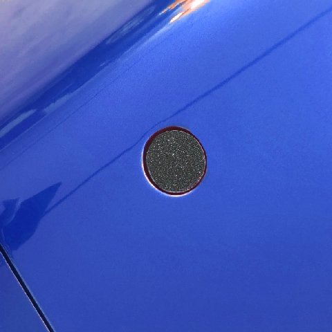 1984-1996 C4 Corvette Antenna Plug Cover - Black Finish