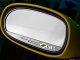 C6 Corvette Side View Mirror Trim Rings w/Z06 Logo - Brushed
