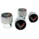 2020-2025 C8 Corvette Knurled Valve Stem Caps