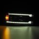 2002-2005 RAM 1500/2500/3500 AlphaRex LUXX-Series LED Projector Headlights Black