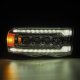 2002-2005 RAM 1500, 2003-2005 RAM 2500/3500 AlphaRex Nova-Series LED Projector Headlights Black F...